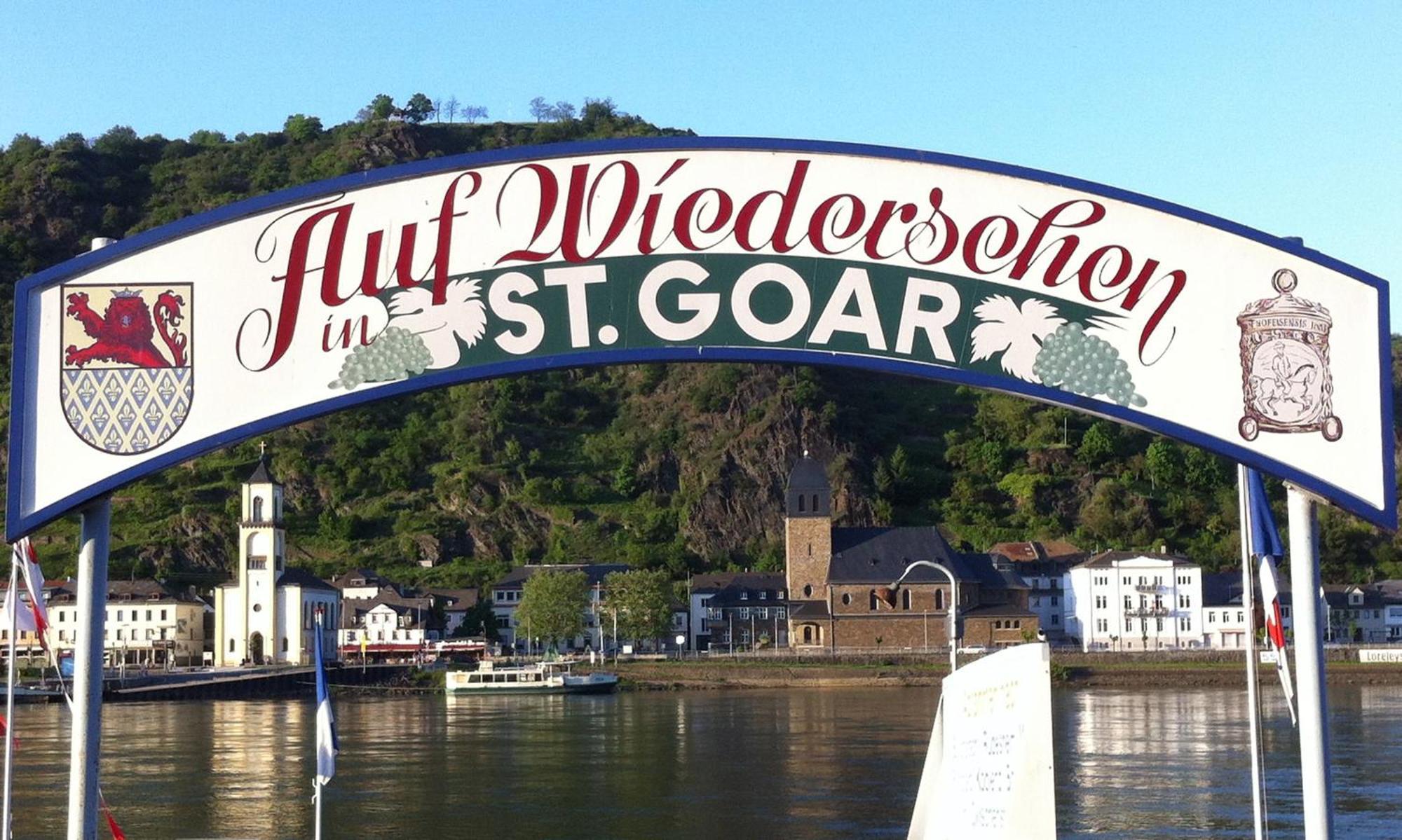 Rheinhotel St. Goar Sankt Goar Bagian luar foto
